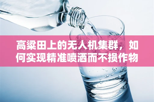 高粱田上的无人机集群，如何实现精准喷洒而不损作物？