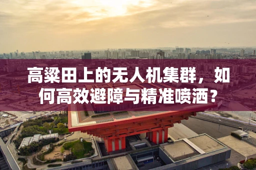 高粱田上的无人机集群，如何高效避障与精准喷洒？