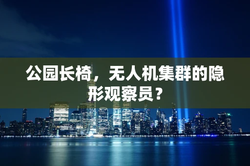 公园长椅，无人机集群的隐形观察员？