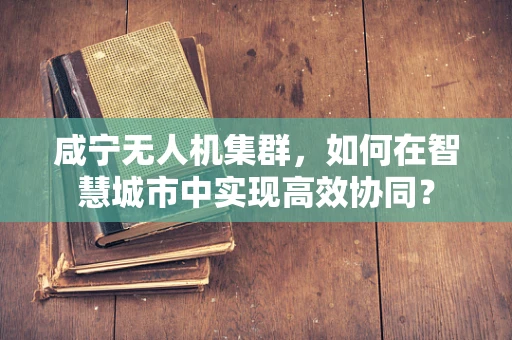 咸宁无人机集群，如何在智慧城市中实现高效协同？