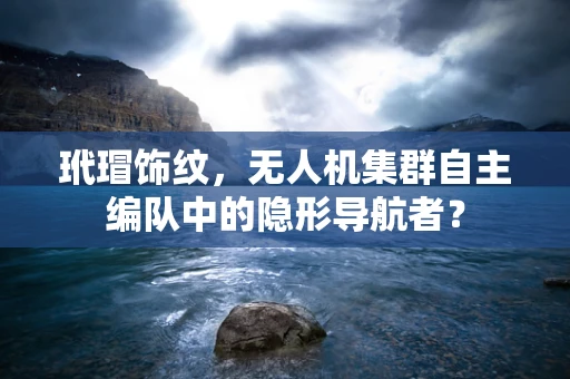 玳瑁饰纹，无人机集群自主编队中的隐形导航者？