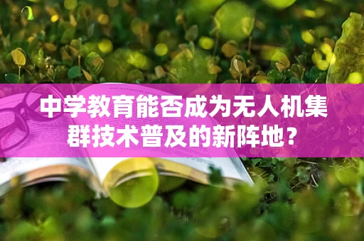 中学教育能否成为无人机集群技术普及的新阵地？