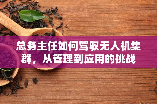 总务主任如何驾驭无人机集群，从管理到应用的挑战