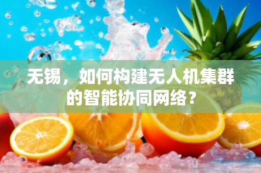 无锡，如何构建无人机集群的智能协同网络？