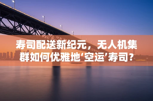 寿司配送新纪元，无人机集群如何优雅地‘空运’寿司？