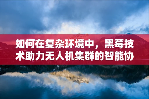 如何在复杂环境中，黑莓技术助力无人机集群的智能协同？
