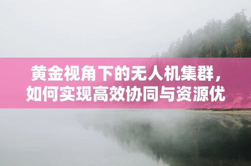 黄金视角下的无人机集群，如何实现高效协同与资源优化？