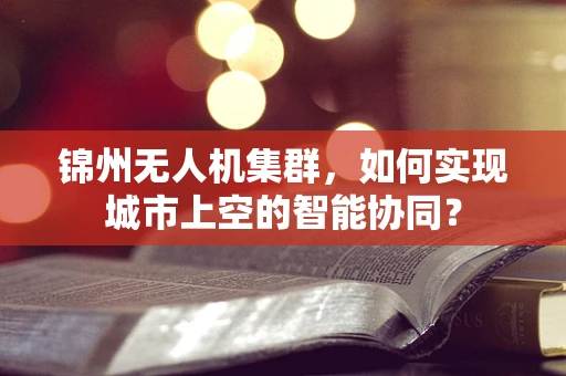 锦州无人机集群，如何实现城市上空的智能协同？