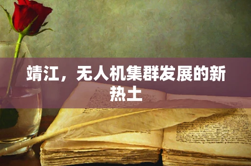 靖江，无人机集群发展的新热土