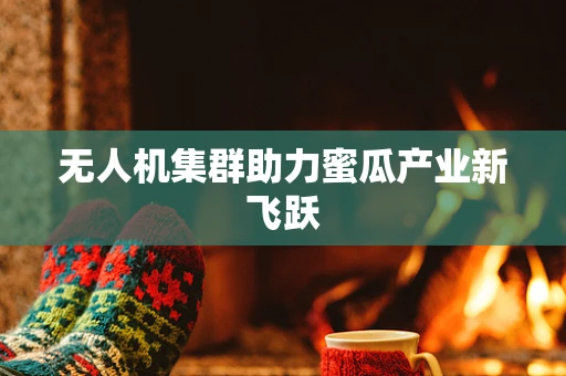 无人机集群助力蜜瓜产业新飞跃