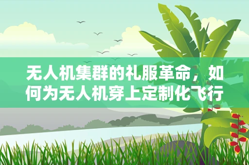 无人机集群的礼服革命，如何为无人机穿上定制化飞行套装？