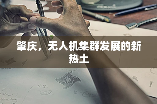 肇庆，无人机集群发展的新热土