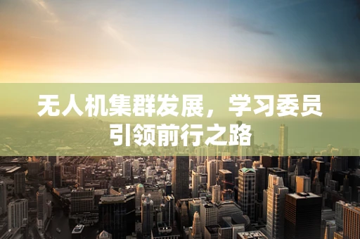 无人机集群发展，学习委员引领前行之路