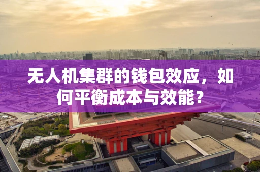 无人机集群的钱包效应，如何平衡成本与效能？