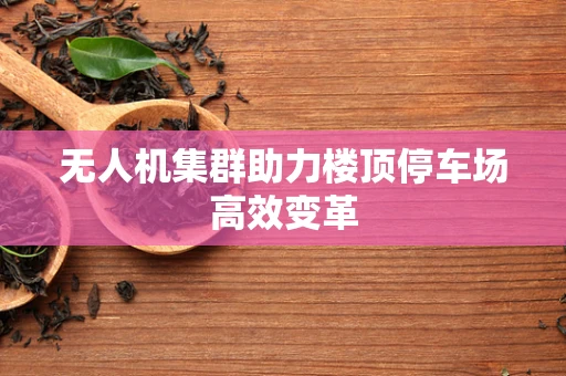 无人机集群助力楼顶停车场高效变革