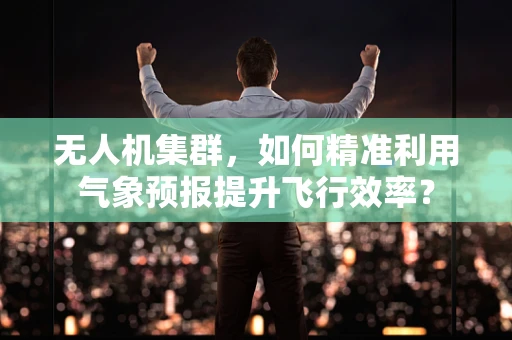 无人机集群，如何精准利用气象预报提升飞行效率？