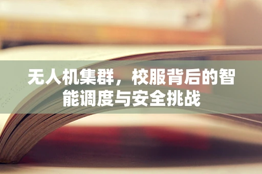 无人机集群，校服背后的智能调度与安全挑战