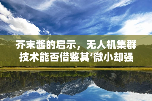 芥末酱的启示，无人机集群技术能否借鉴其‘微小却强大’的哲学？