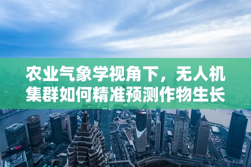 农业气象学视角下，无人机集群如何精准预测作物生长环境？