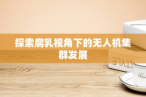 探索腐乳视角下的无人机集群发展