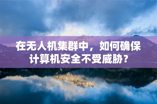 在无人机集群中，如何确保计算机安全不受威胁？