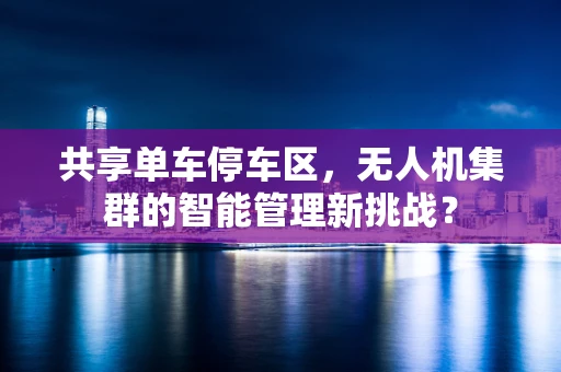 共享单车停车区，无人机集群的智能管理新挑战？