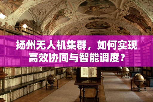 扬州无人机集群，如何实现高效协同与智能调度？