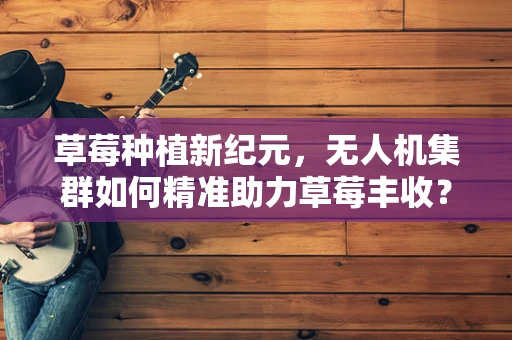 草莓种植新纪元，无人机集群如何精准助力草莓丰收？