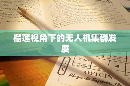 榴莲视角下的无人机集群发展