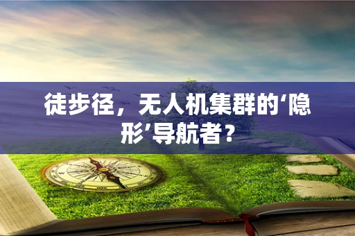 徒步径，无人机集群的‘隐形’导航者？