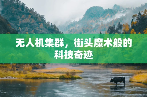 无人机集群，街头魔术般的科技奇迹