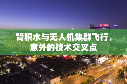 肾积水与无人机集群飞行，意外的技术交叉点