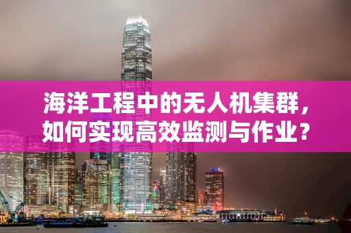 海洋工程中的无人机集群，如何实现高效监测与作业？