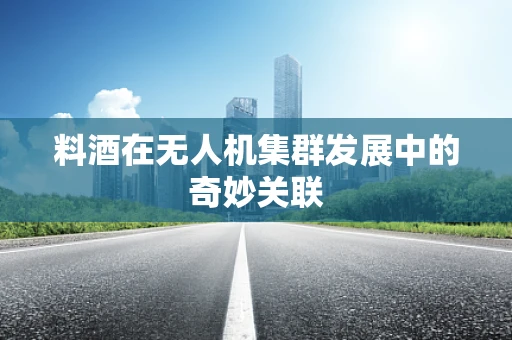 料酒在无人机集群发展中的奇妙关联