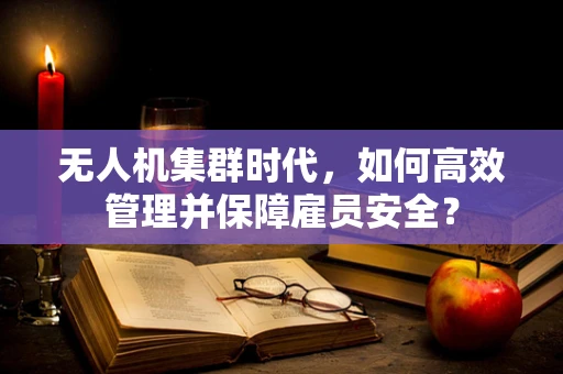 无人机集群时代，如何高效管理并保障雇员安全？