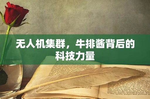 无人机集群，牛排酱背后的科技力量