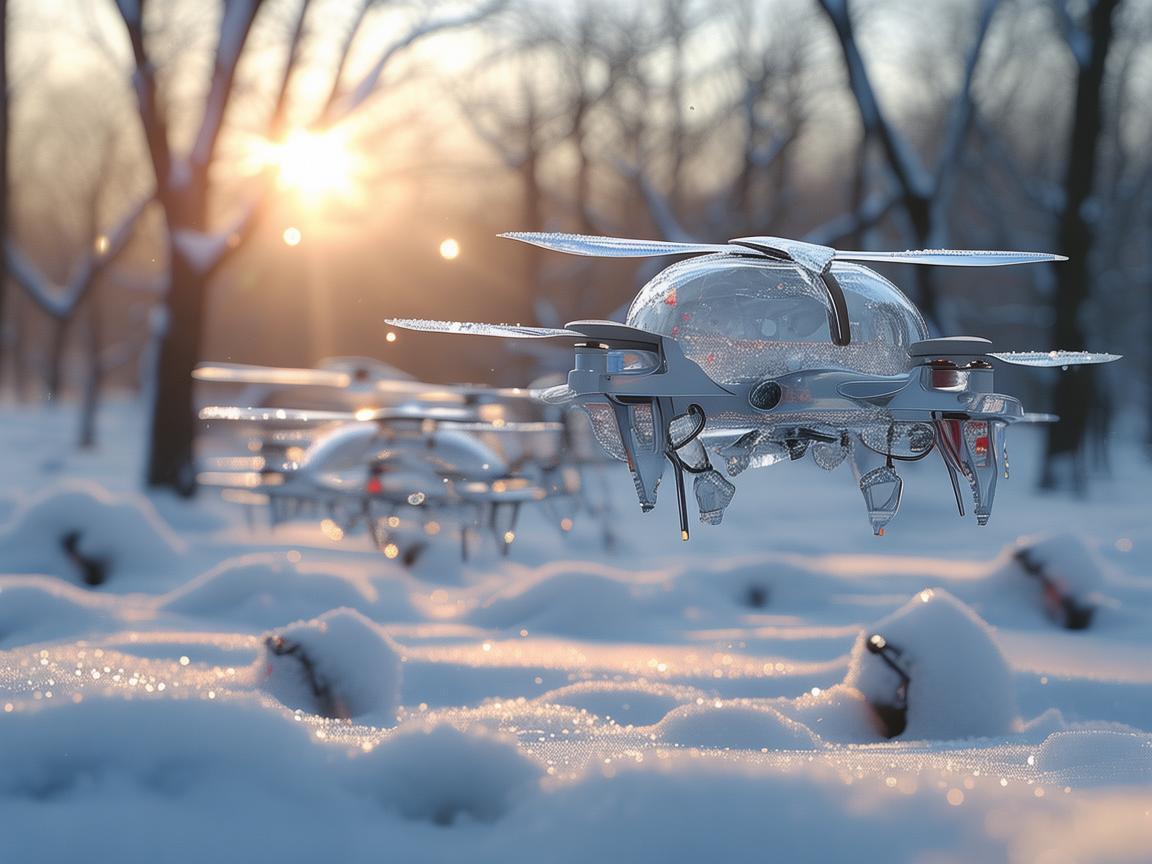 冬季里无人机集群的新探索