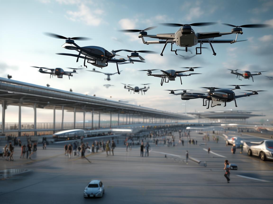 无人机集群在机场领域的发展与应用