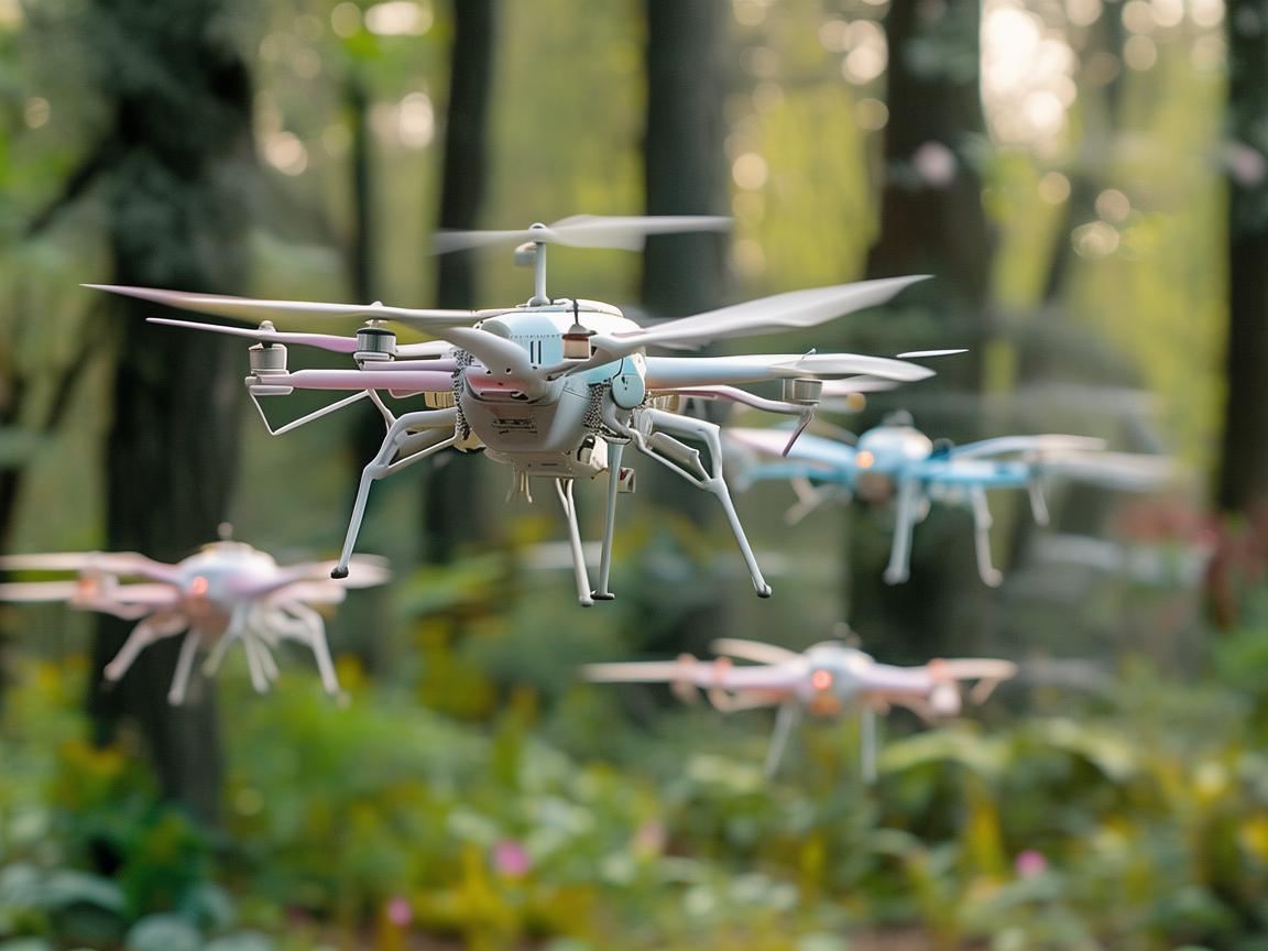 无人机集群助力动物园管理新变革