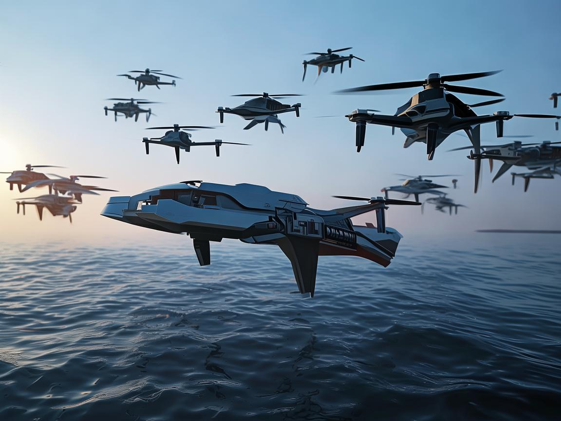 无人机集群助力，渔民作业新变革