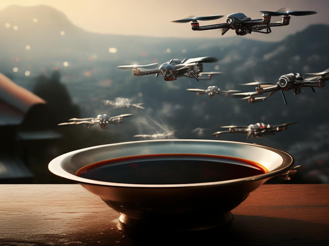 无人机集群，黄豆酱背后的科技力量