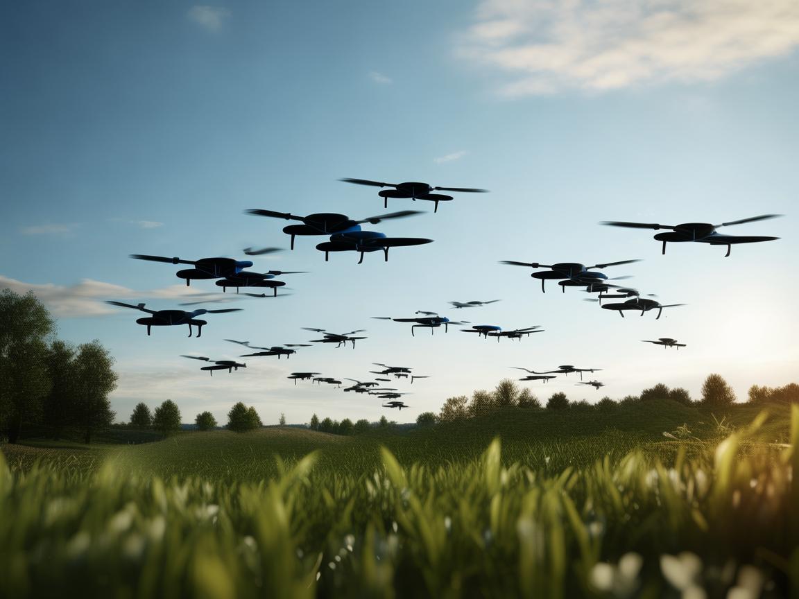 无人机集群发展，气表之下的协同新篇