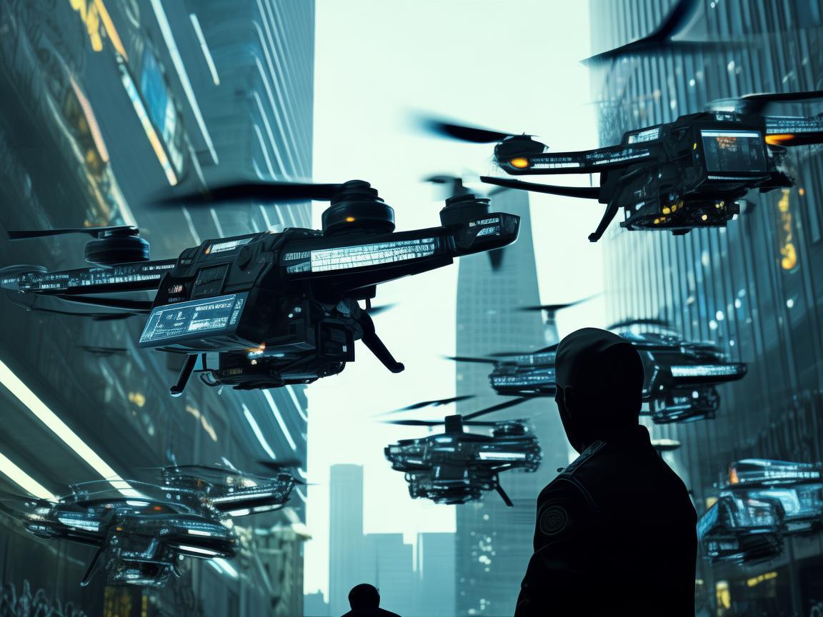 无人机集群，警察局长的新武器