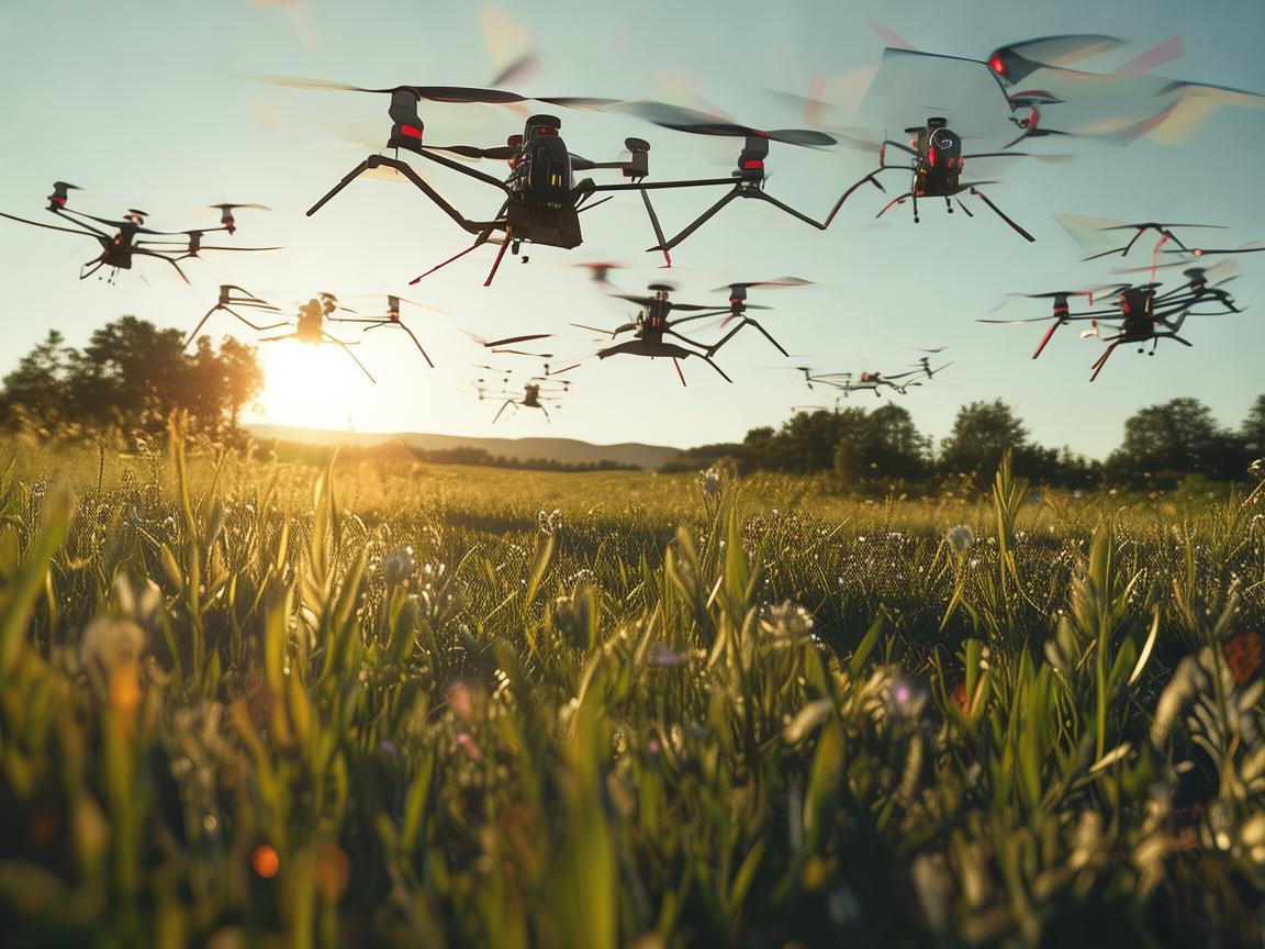 明光之下，无人机集群发展新征程