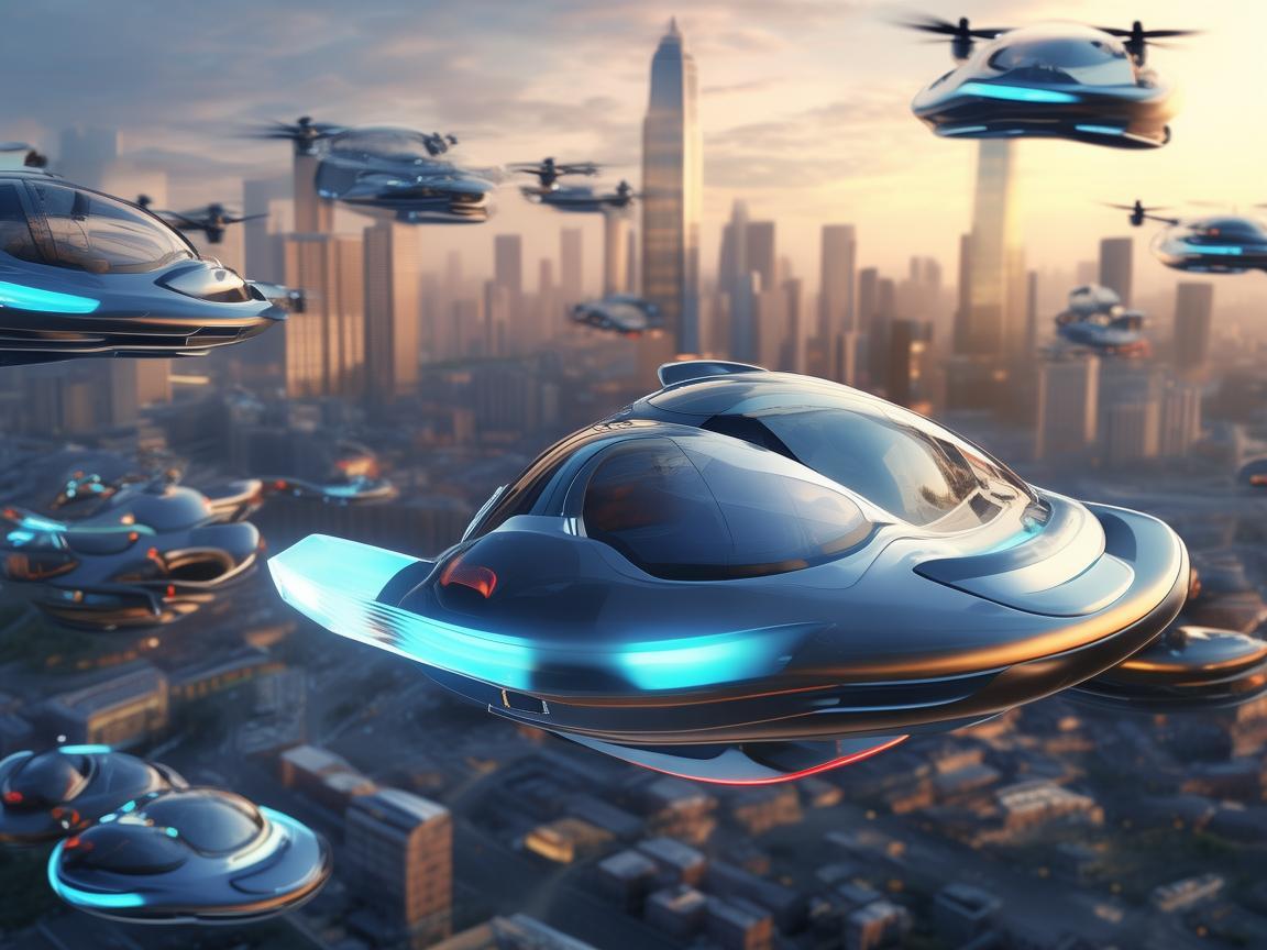 无人机集群，未来空中出租车新势力