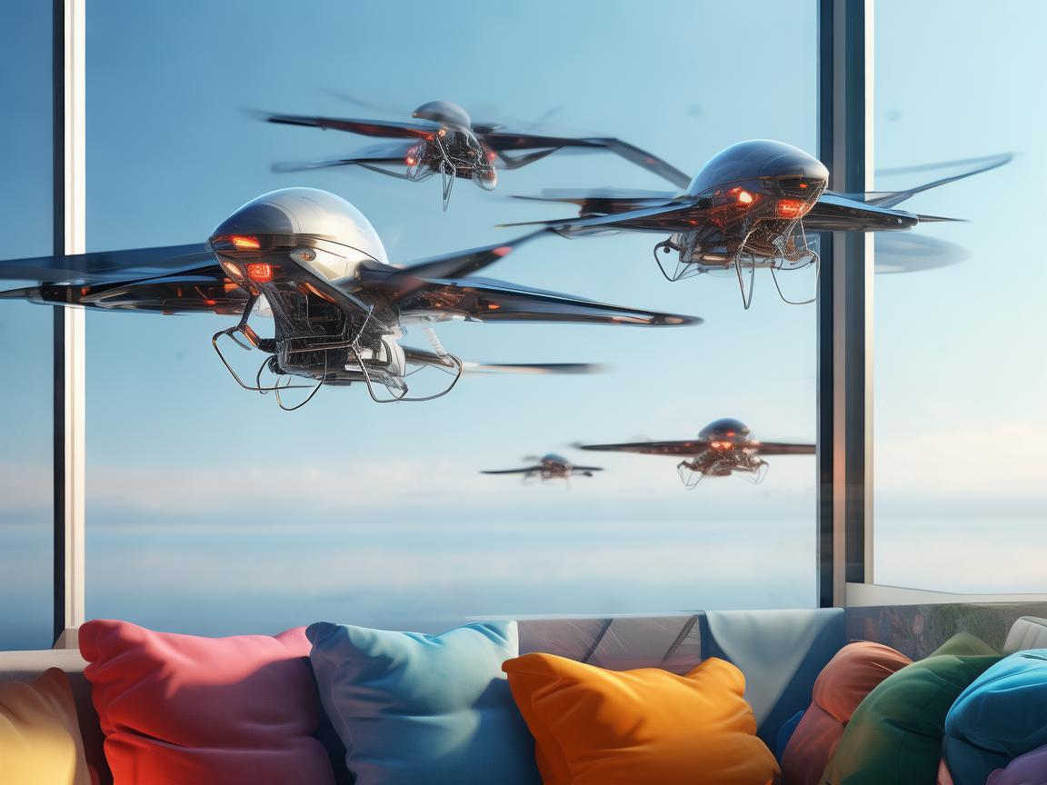 无人机集群，椅垫背后的智能飞跃