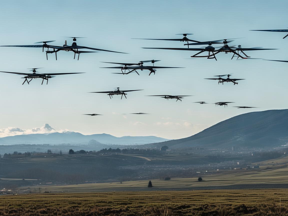 格尔木，无人机集群发展的新热土