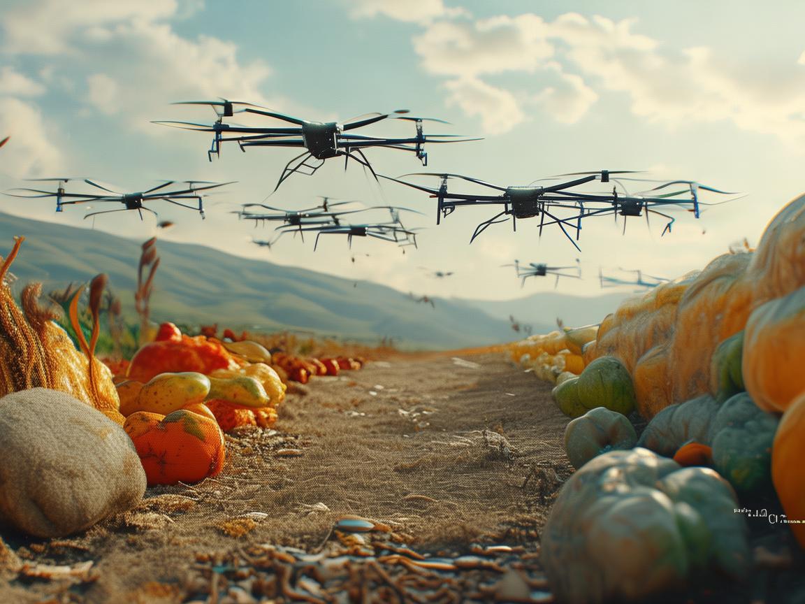 无人机集群，腌菜背后的科技力量