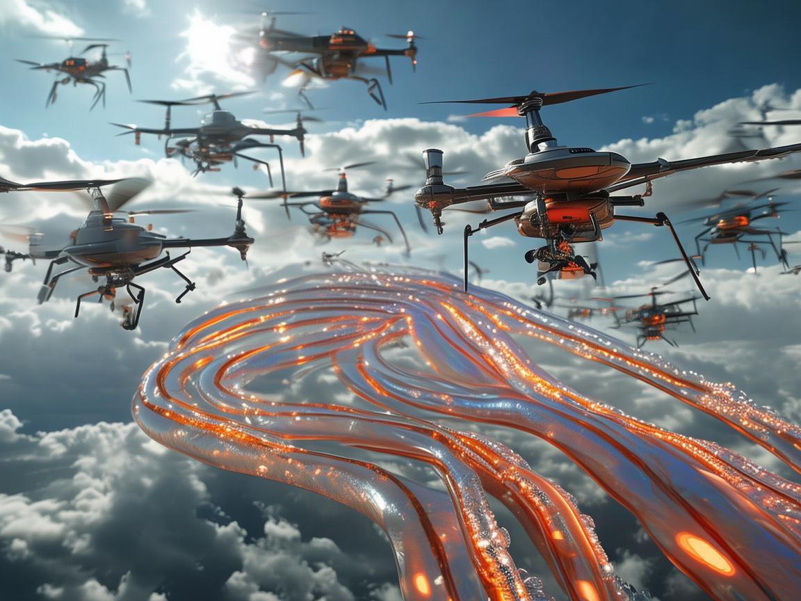 无人机集群发展，探索动脉粥样硬化新路径