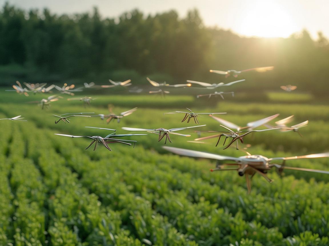 无人机集群助力农业生态学发展